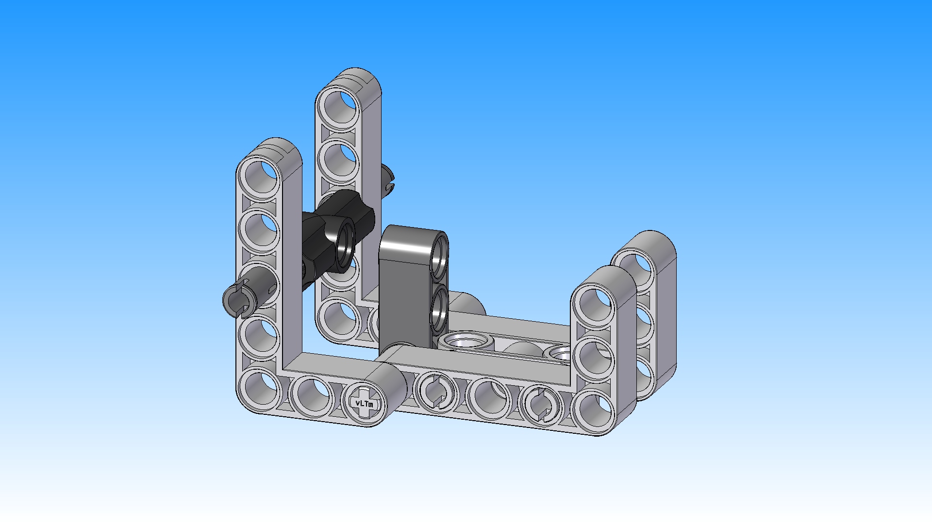 vltm-42038-1极地探险履带车拼装
