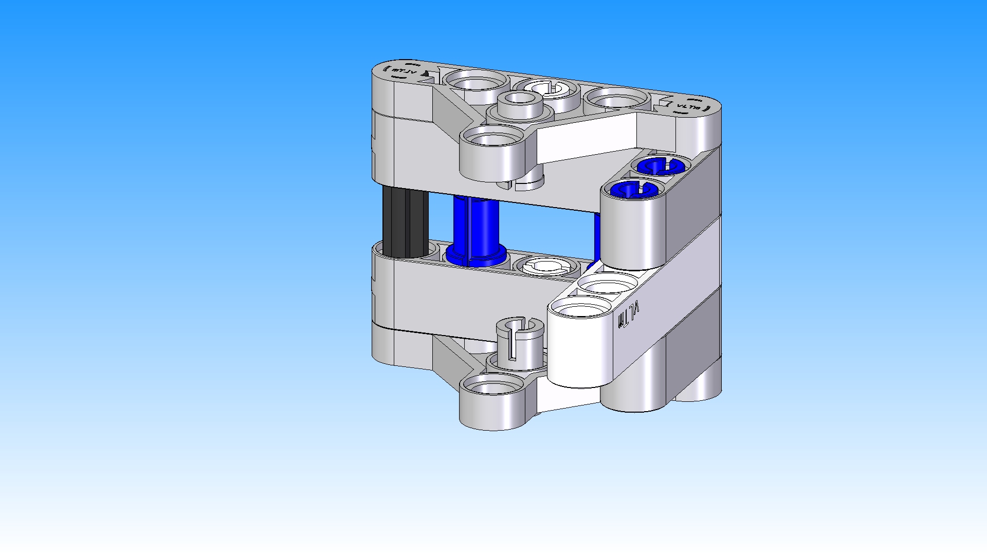 vltm-42038-1极地探险履带车拼装