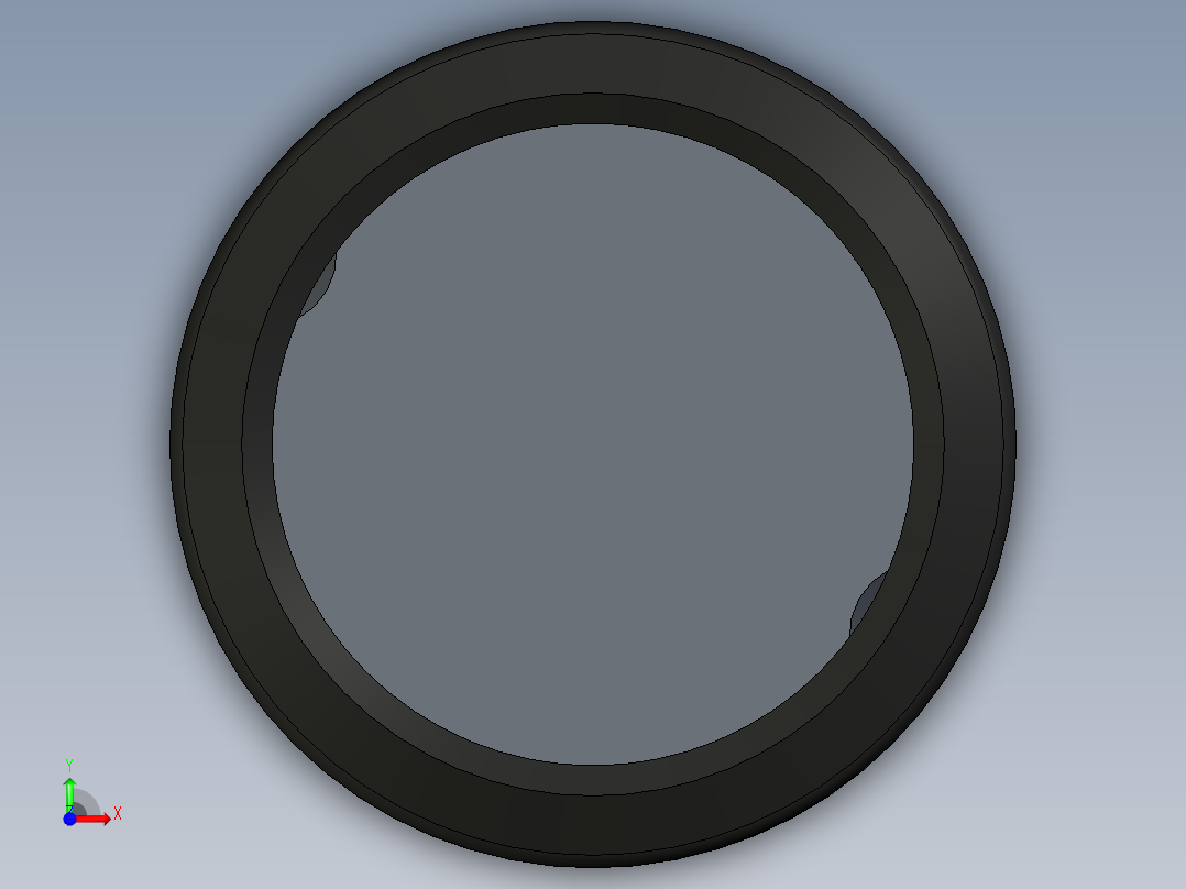 无源元件封装-IND_RAD_D8x10_HS前视图