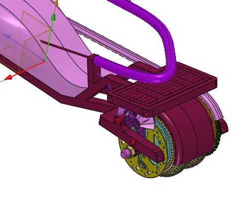 次世代倒三轮摩托车