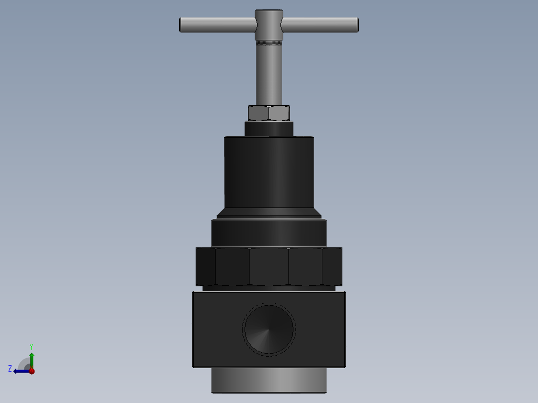 空气调节器(高压42Kgpcm2型号-HPQR-15右视图