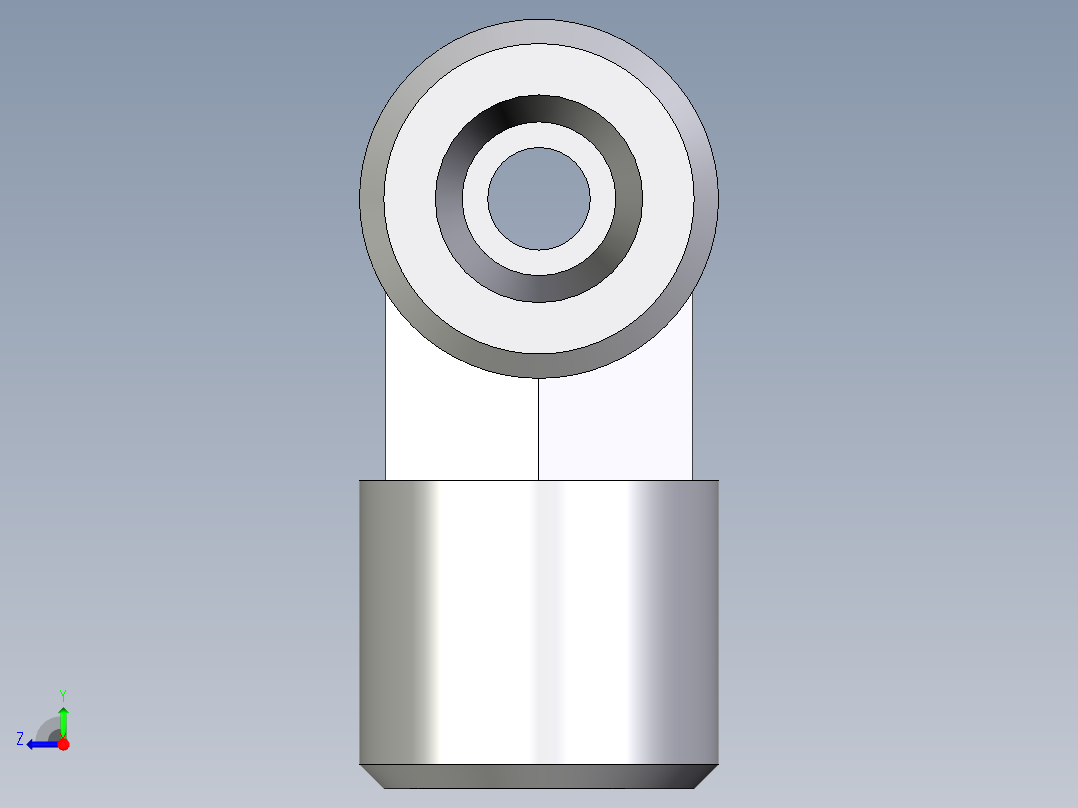 卡套式工业通用硬管接头EO_Union_tee_T06S71X右视图