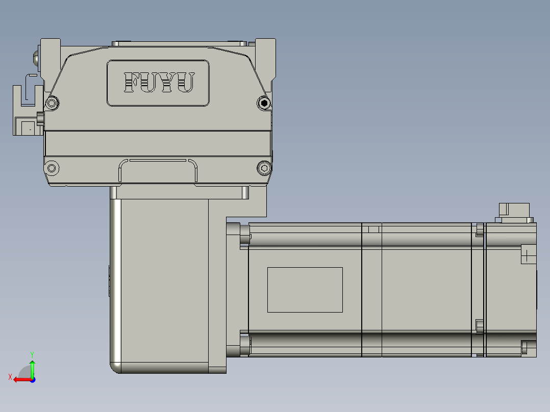 模组FTB10-RD-3000后视图