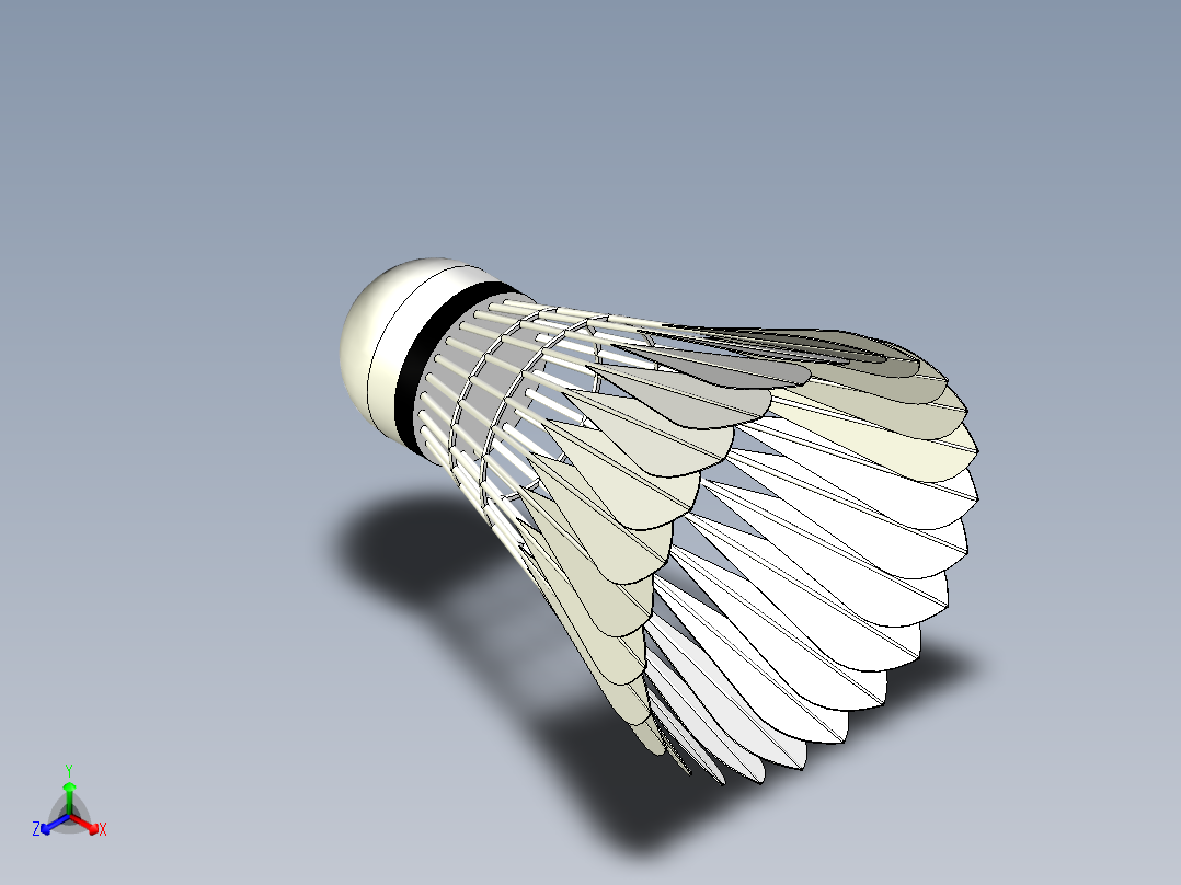 羽毛<span style='color: red'>球</span>3d<span style='color: red'>模型</span>