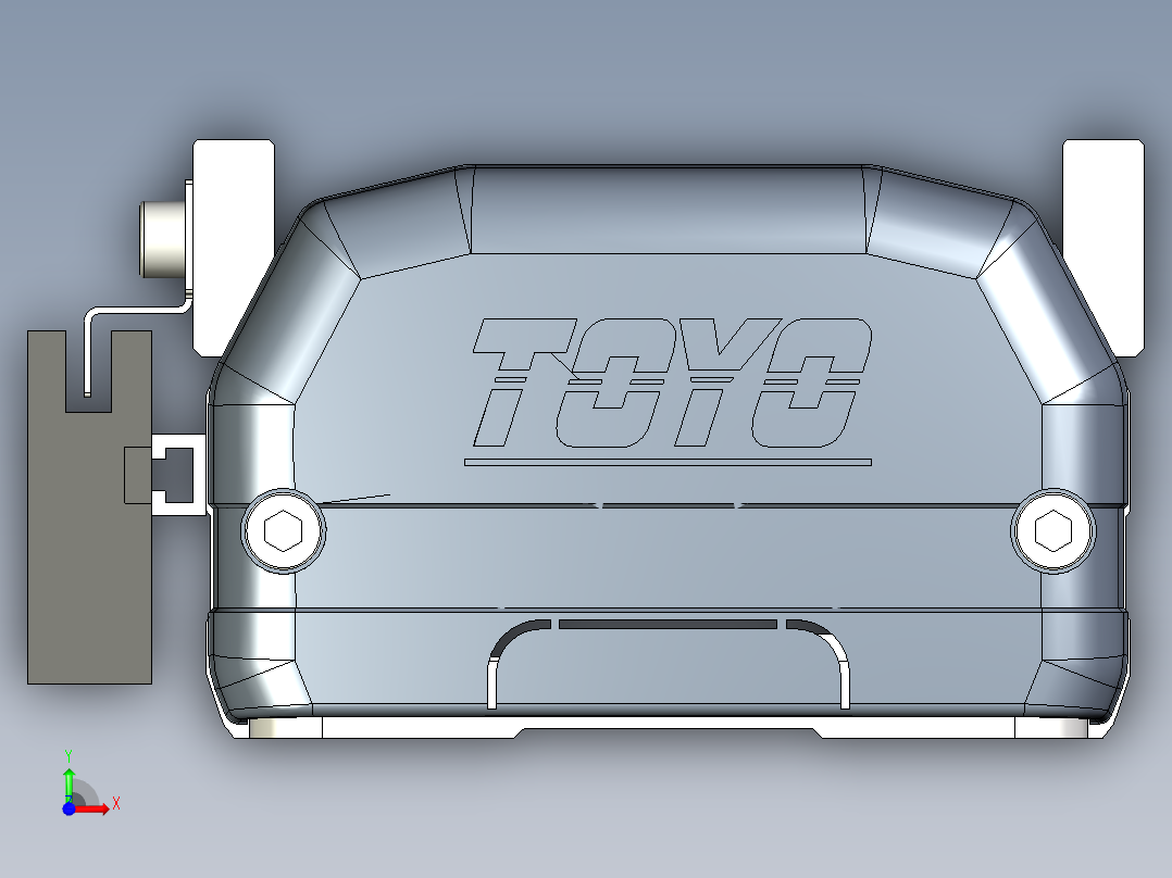 Toyo东佑达直线模组-ETH10-800-M-C4反前视图
