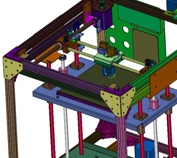 儿童手办模型桌面级3D立体打印机