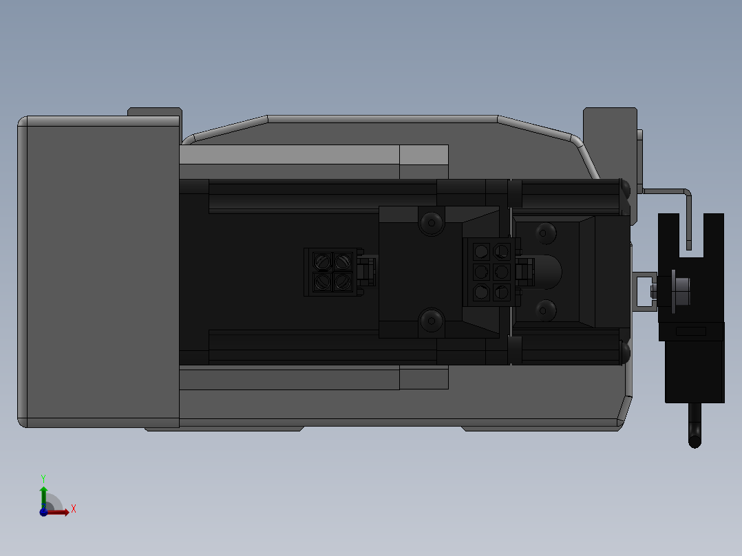 精密模组MT100-L78-800-L-M10-C4前视图