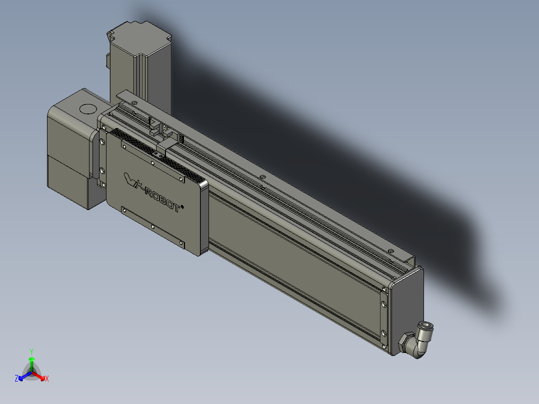 威洛博VBC10-S250-BLD-P40正等轴测图