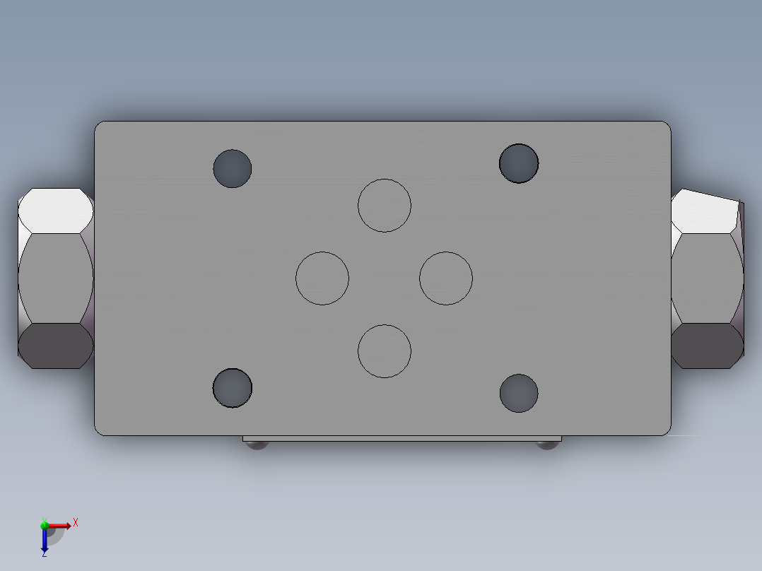 力士乐液压阀-Z2S6俯视图