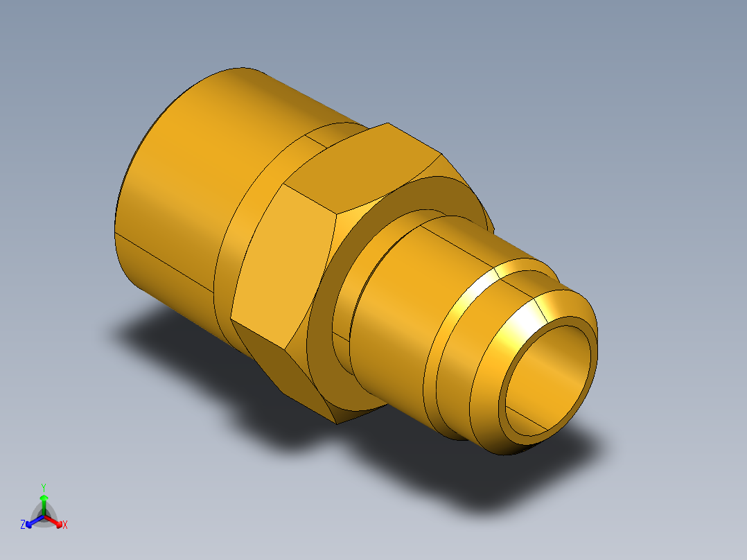 扩口式工业通用硬管接头Male Connector 48F-10-12