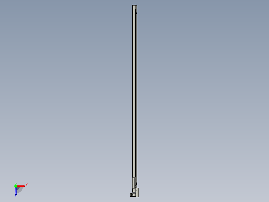 欧规系列-LB8-L75-S3600-BL-ZP75-C3俯视图