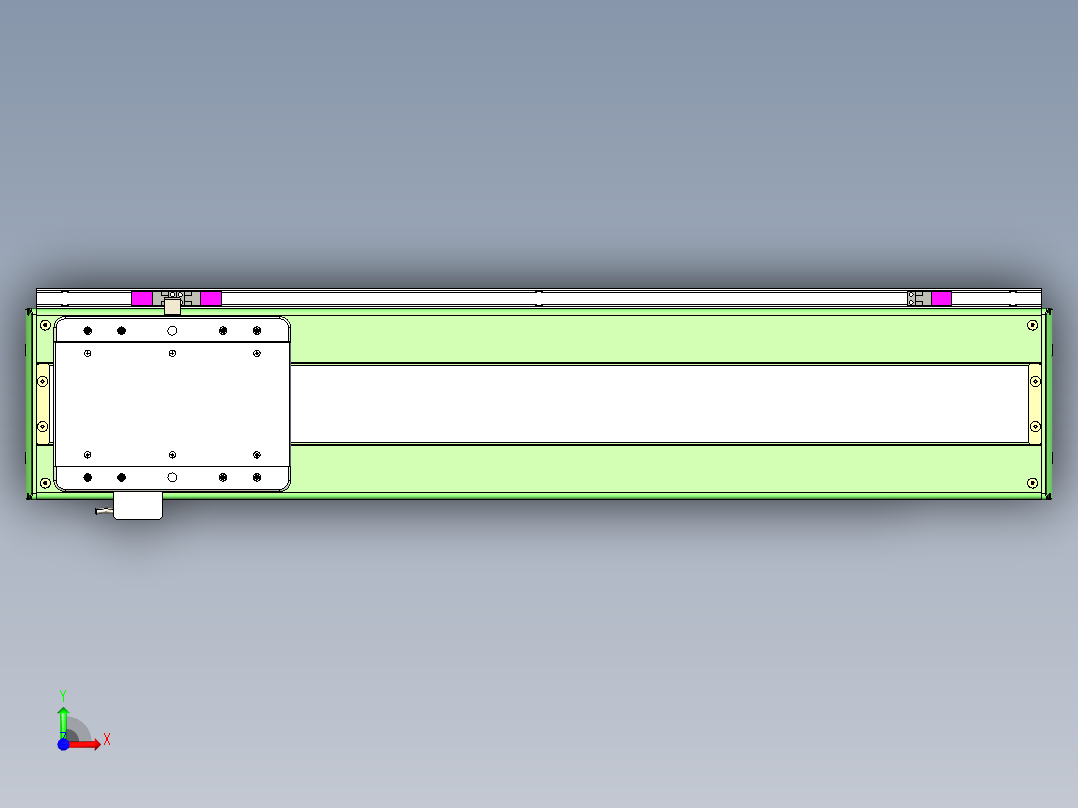威洛博LC系列3d模型模组LC17E2Y-S650前视图