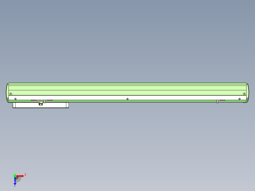 威洛博LC系列3d模型模组LC17E2Y-S650俯视图