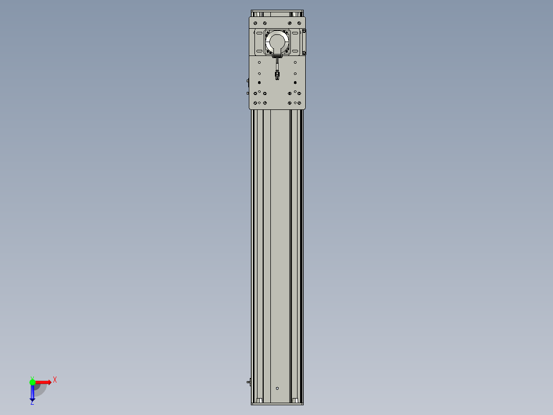 东锦齿条传动DH175G-L167-S950-BU-减速机+750W俯视图