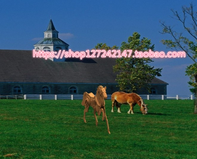 激光下料拼图兔子AutoCAD