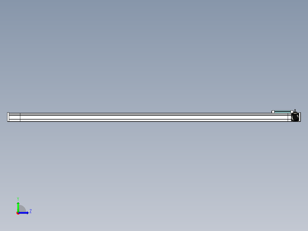 欧规系列-LB6A-L130-S1950-BR-ZP40-C3左视图