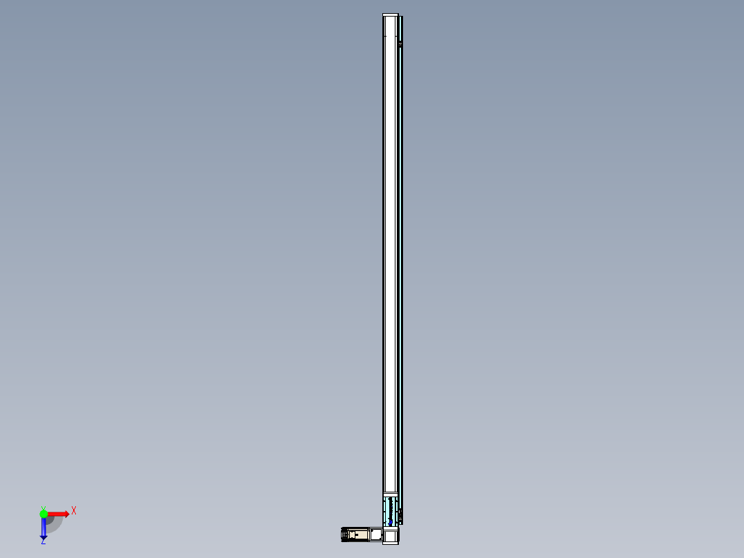 欧规系列-LB6A-L130-S1950-BR-ZP40-C3俯视图