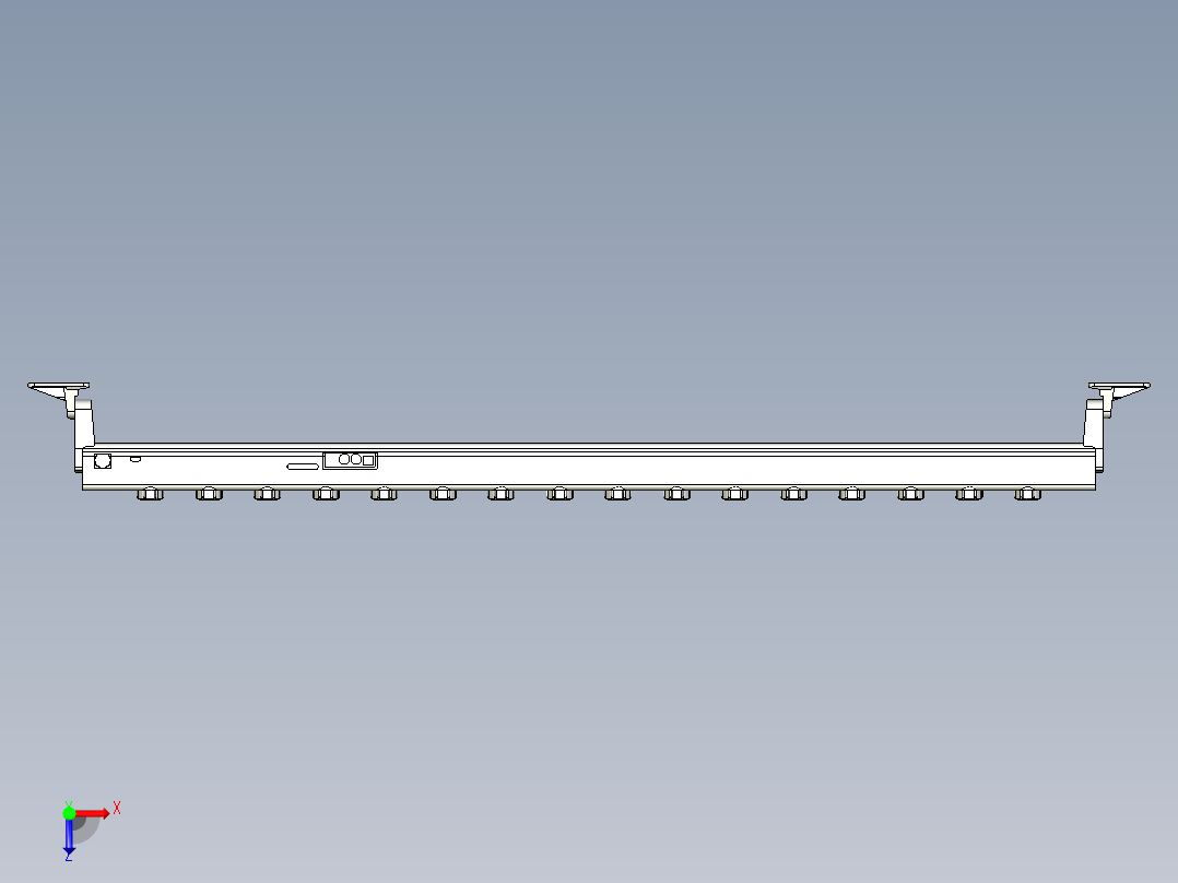 基恩士SJ-H108C+OP84297_kc图纸模型俯视图