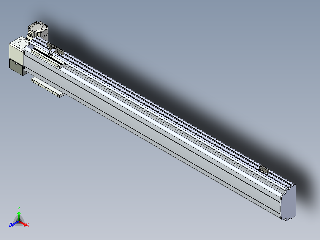 同步带滑台-半封闭B13H-L45-S1000-LD-P40-D3