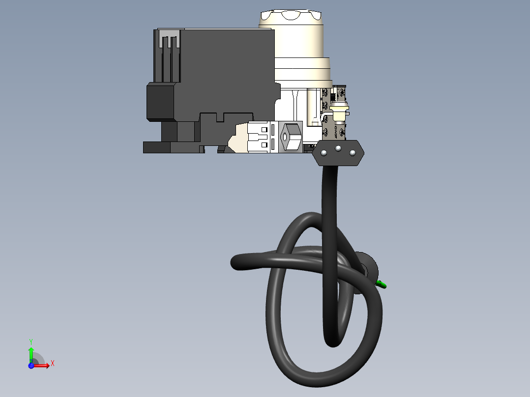 电子元件前视图