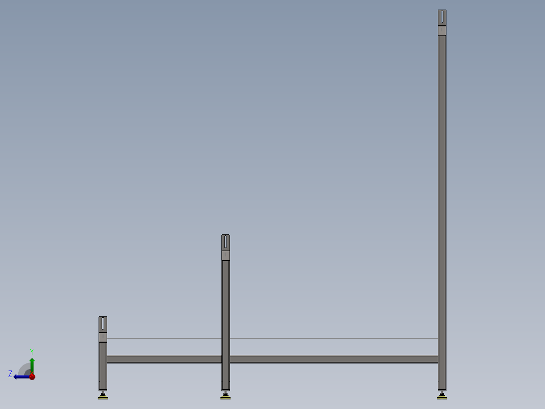 皮带输送机 (14)右视图