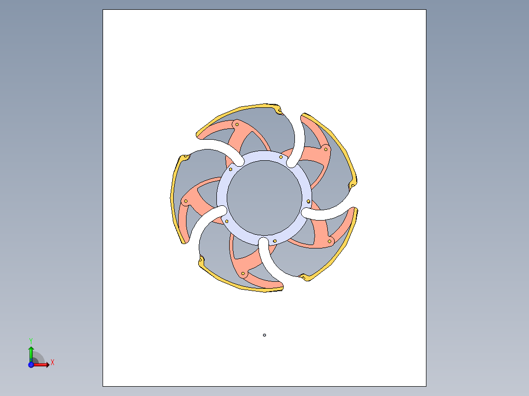虹膜机构2前视图