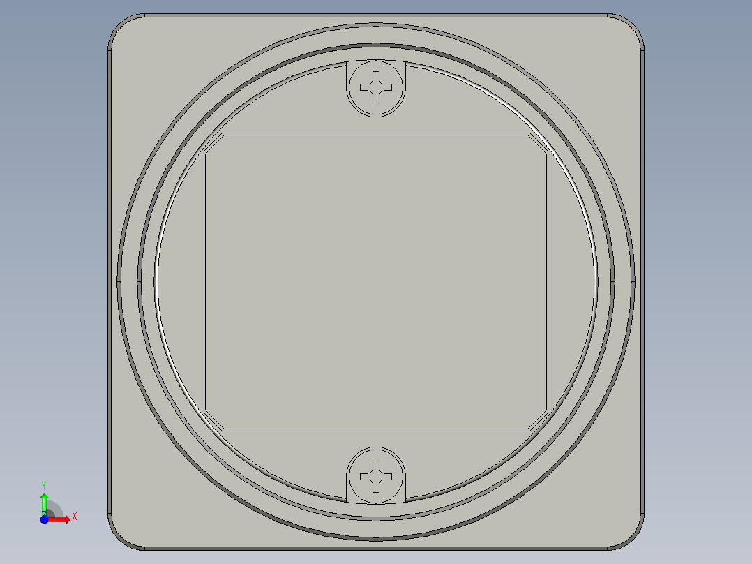 大恒相机镜头Daheng_VEN-U3-FPC_3D_Drawing多系列图纸前视图