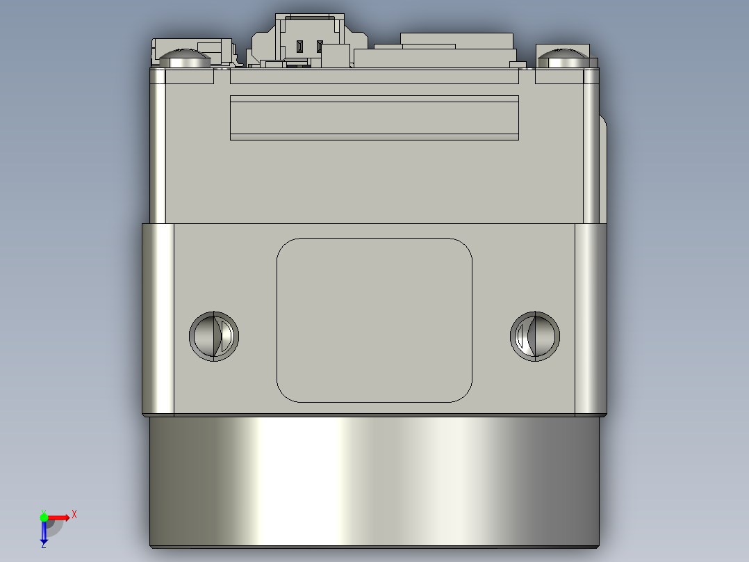 大恒相机镜头Daheng_VEN-U3-FPC_3D_Drawing多系列图纸俯视图
