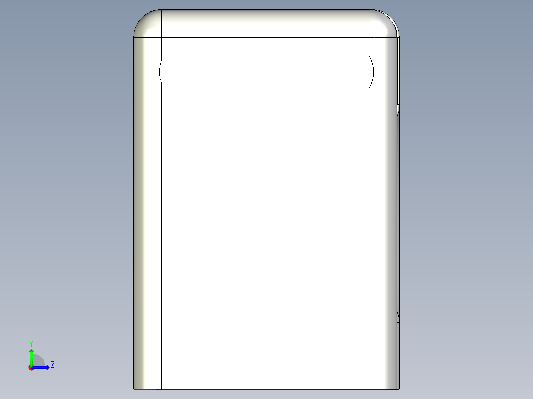 取手(鋁合金)AR-3D多系列多零件图纸模型左视图