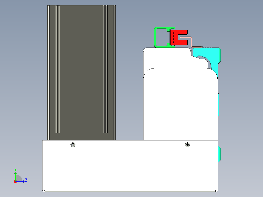 威洛博VBF10-L45-S750-BLD-P40-C4左视图