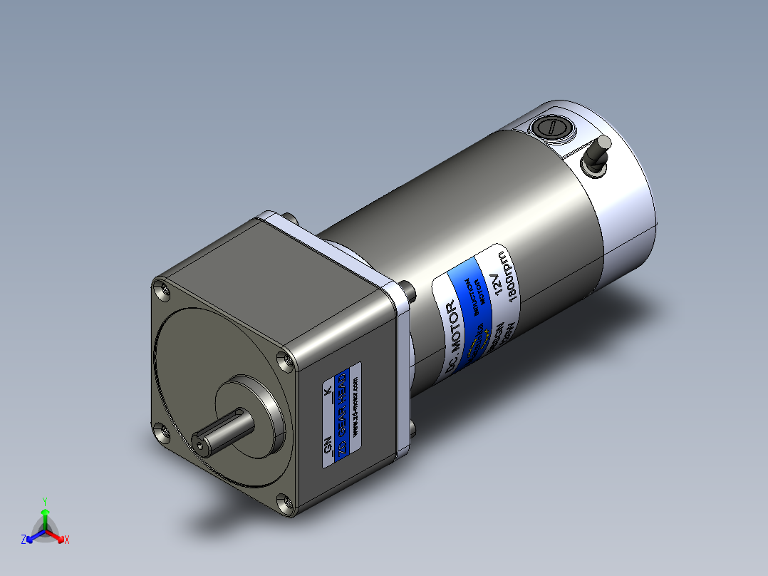 齿轮马达DC汽车松冈08SGN 12V 120W