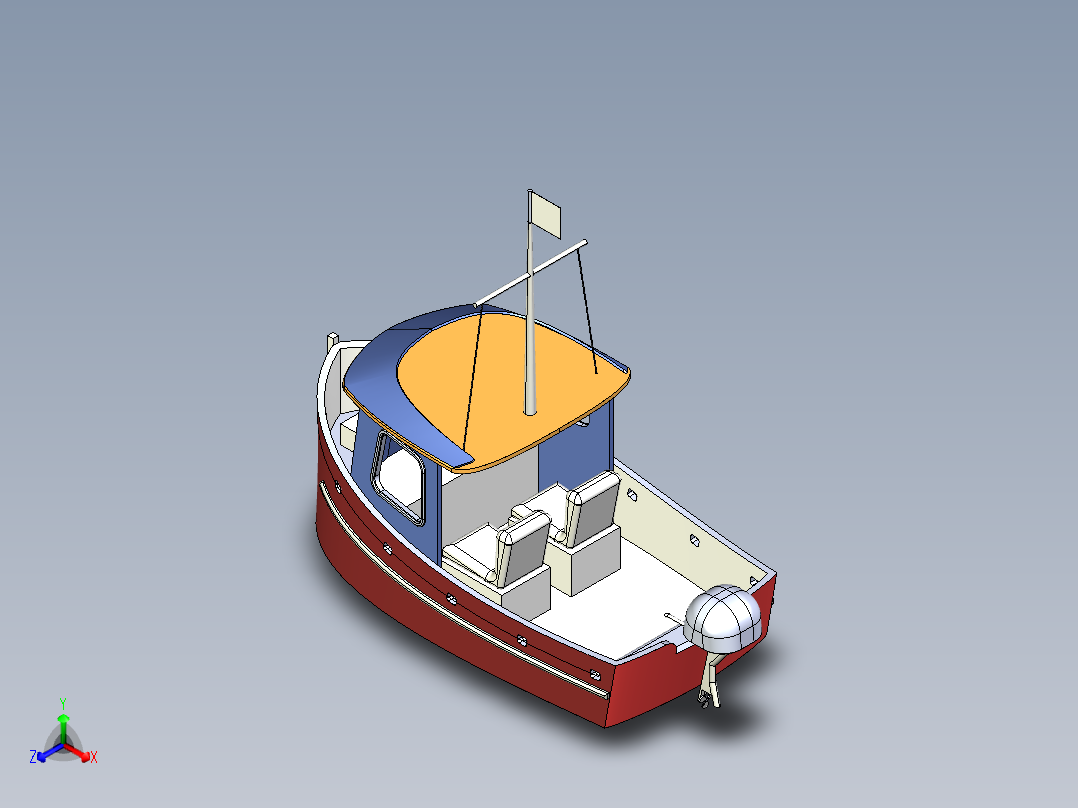 <span style='color: red'>SW2015</span><span style='color: red'>含</span>特征小船