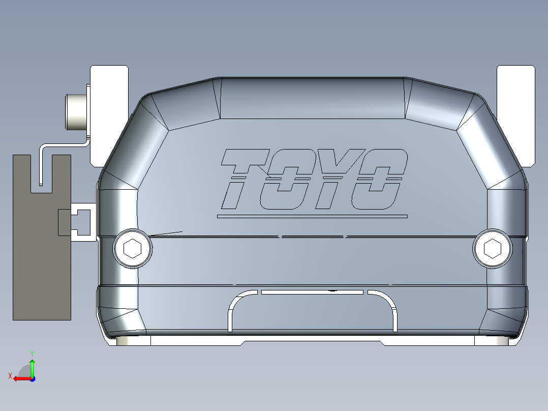 Toyo东佑达直线模组-ETH10-1050-BC-100W后视图