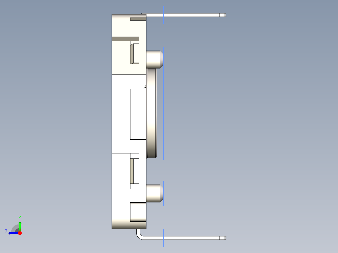 无源元件封装-3382H右视图