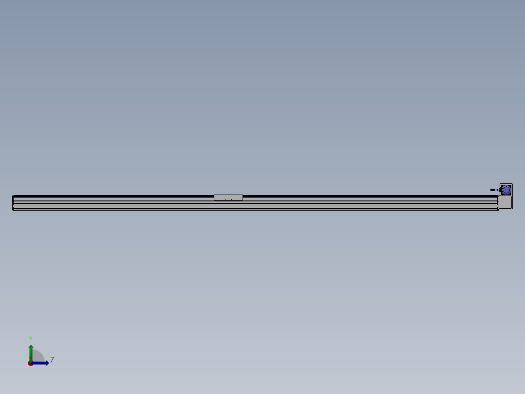 精密模组MT220-L150-3500-RU-M75-C4左视图