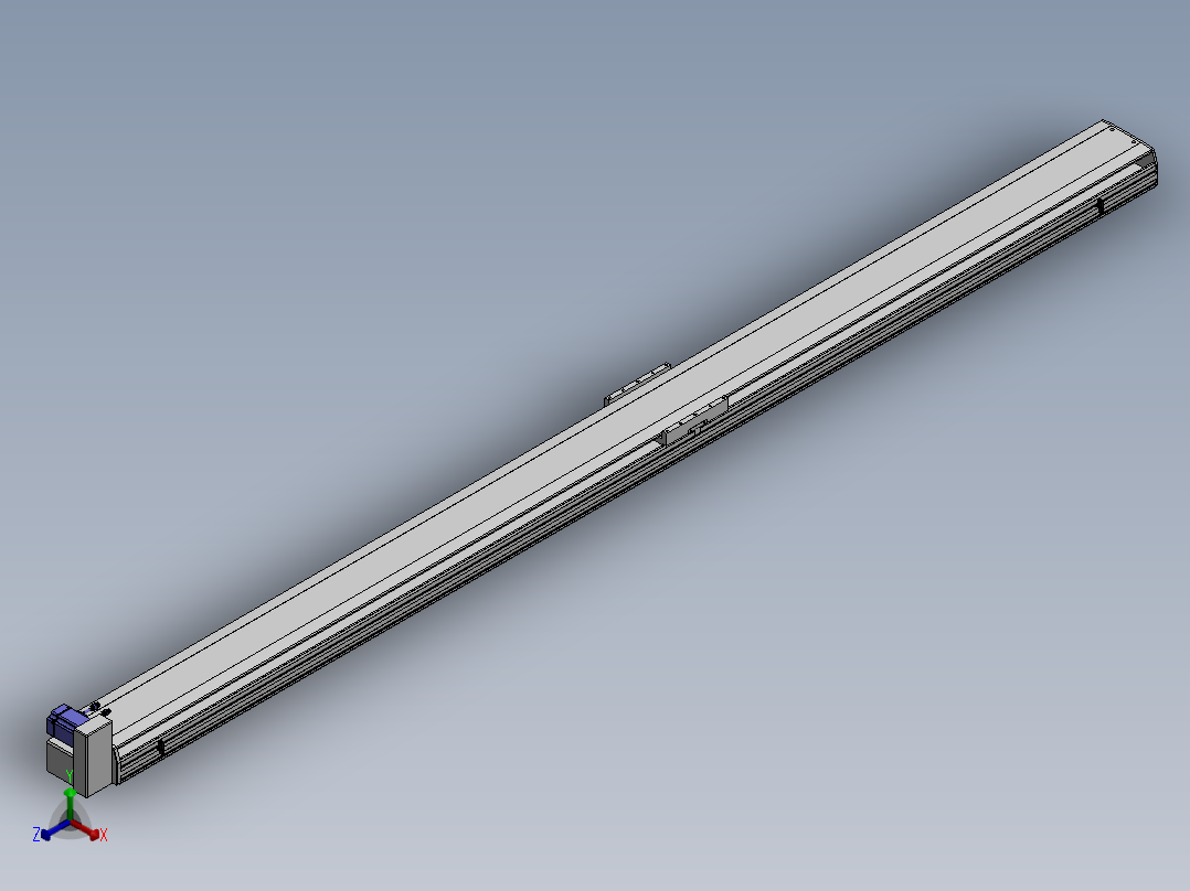 精密模组MT220-L150-3500-RU-M75-C4正等轴测图