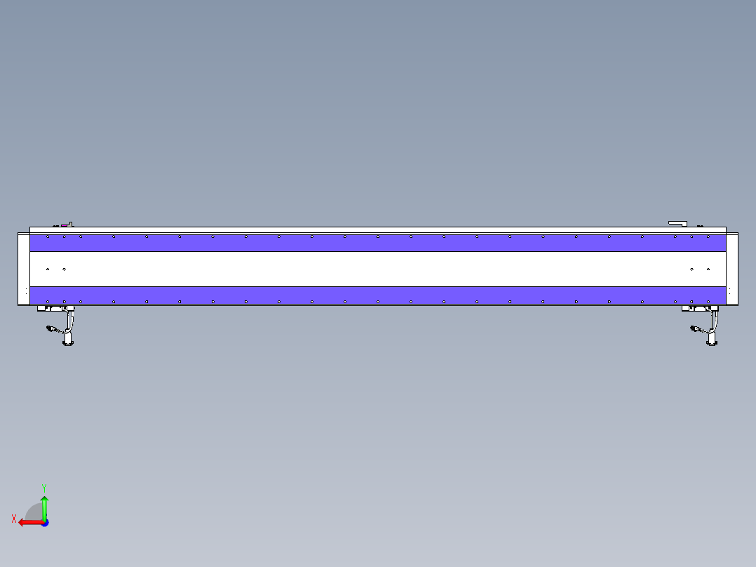 威洛博VL系列3d模型模组2VL22H1Y-S1800后视图