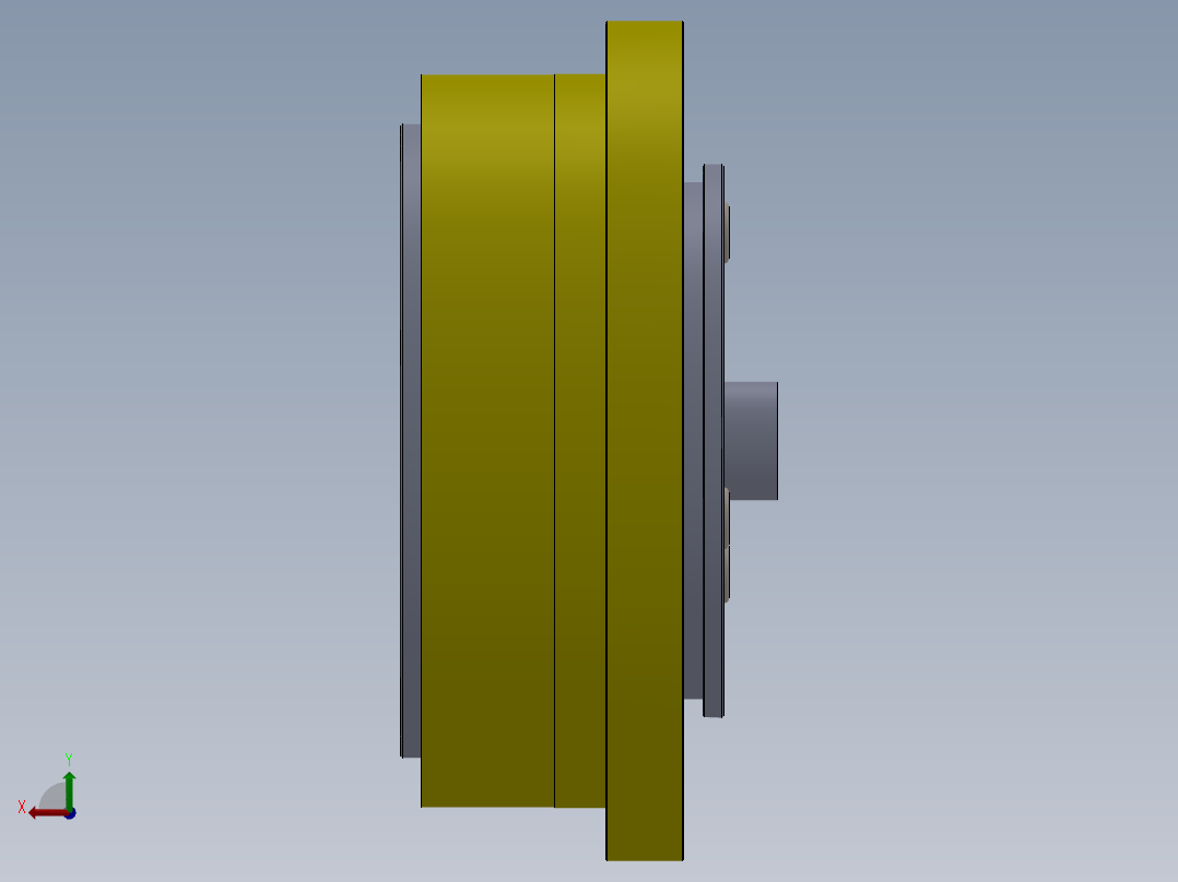 机器人专用RV减速器设计【三维SW+8张CAD图纸+说明书】 1228861后视图