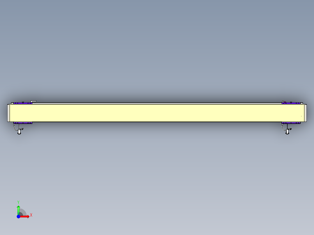 威洛博VL系列3d模型模组2VL17E2Y-S2400前视图