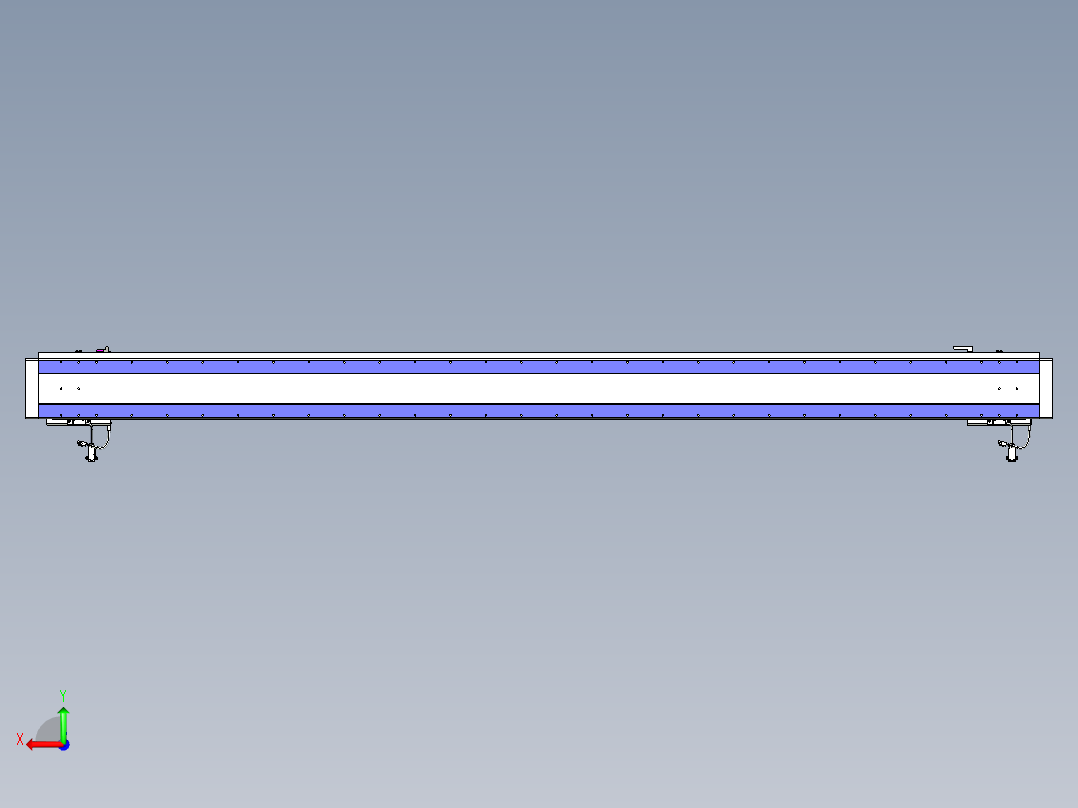 威洛博VL系列3d模型模组2VL17E2Y-S2400后视图