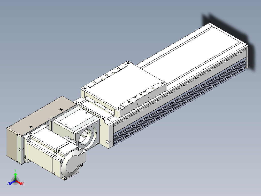 同步带全封闭直线模组TPA-HCB-105D-90-L150-ML-C-P20-N3