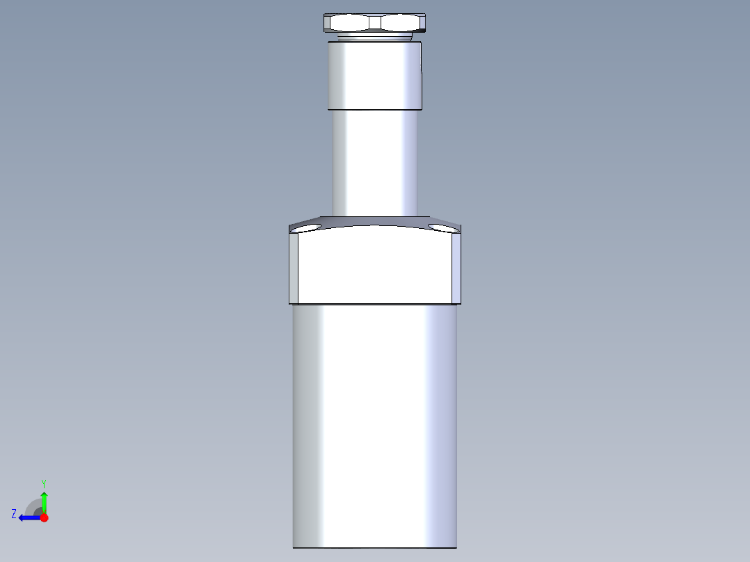 KOSMEKLHA1050-GL-Q50多系列多零件图纸模型右视图