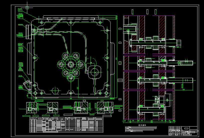 Q186-多轴钻床主轴箱（多轴箱）设计