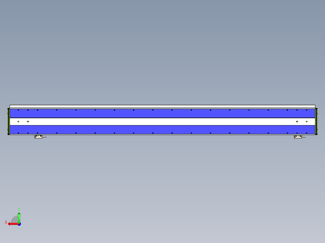 威洛博LC系列3d模型模组2LC14S2Y-S1100后视图