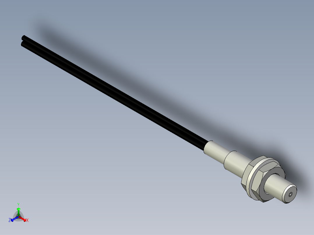 光纤元件漫反射型FR-RD419正等轴测图