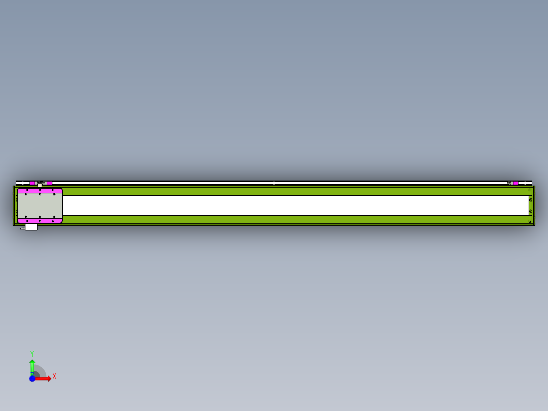 威洛博LC系列3d模型模组LC14S1Y-S1650前视图