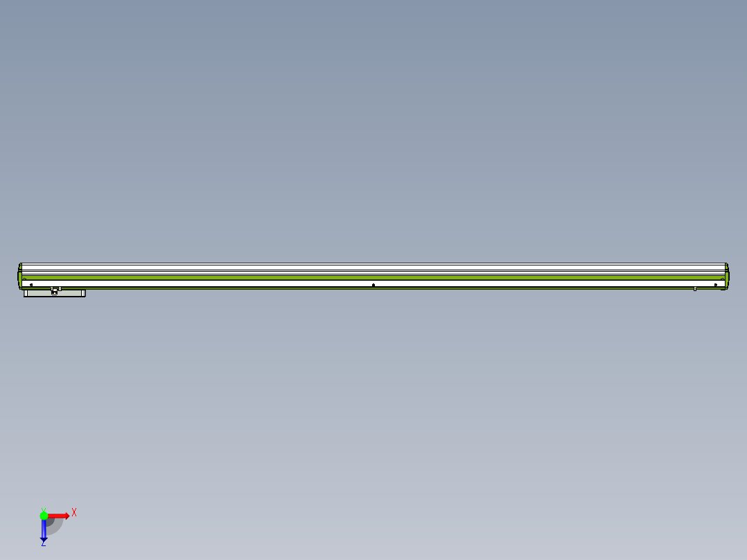 威洛博LC系列3d模型模组LC14S1Y-S1650俯视图