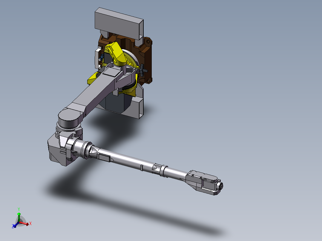 发那科M-710iC20L机器人三维数模