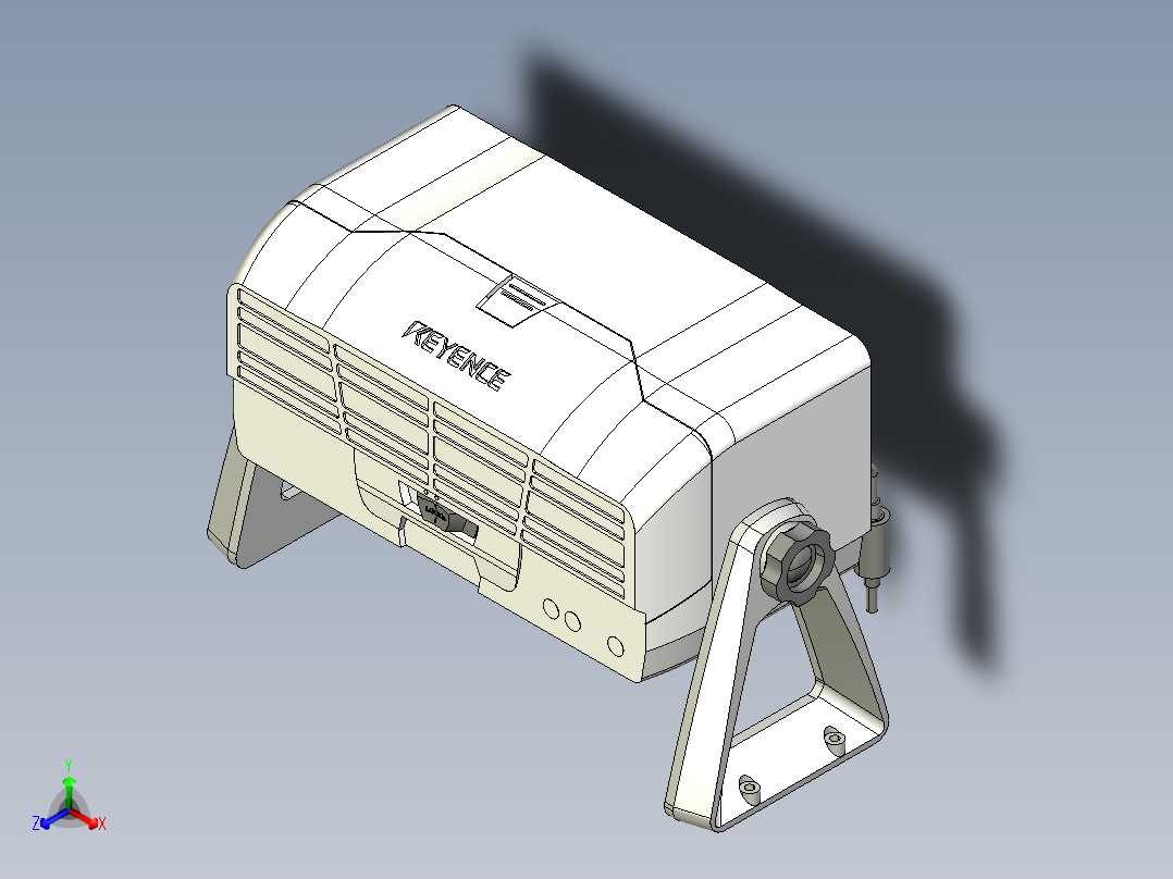基恩士SJ-F2000_kc图纸模型