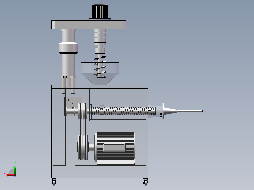 灌肠机设计SW三维图==1435835==150后视图